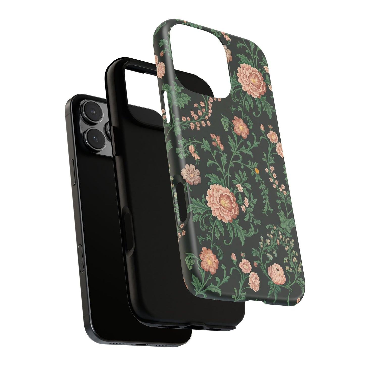 iphone case Vintage Bloom Noir