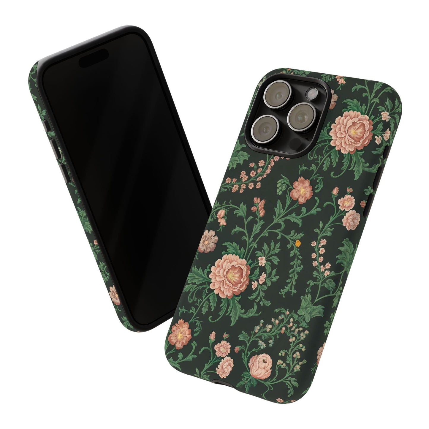 iphone case Vintage Bloom Noir