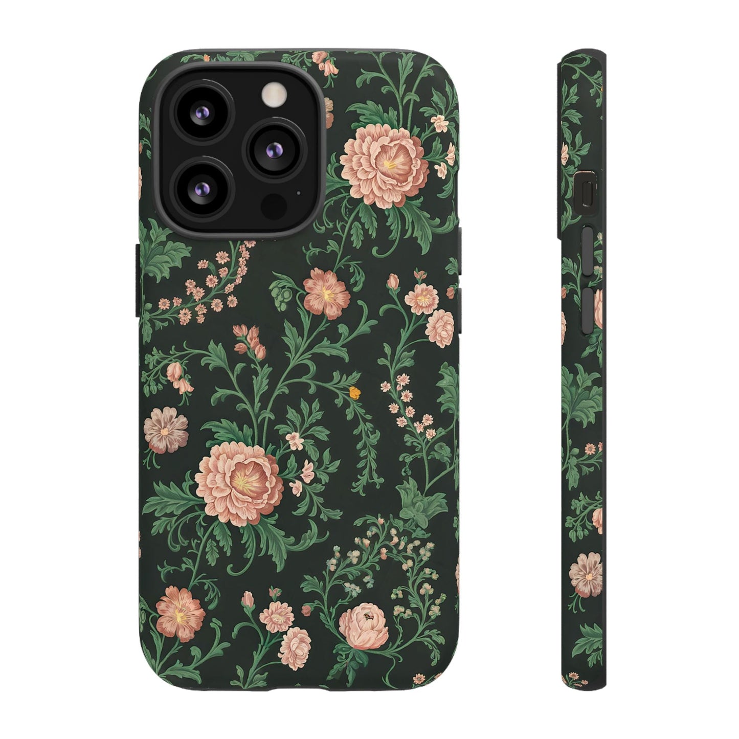 iphone case Vintage Bloom Noir iPhone 13 Pro