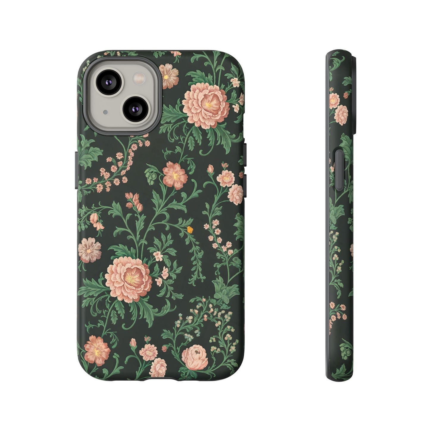 iphone case Vintage Bloom Noir iPhone 14