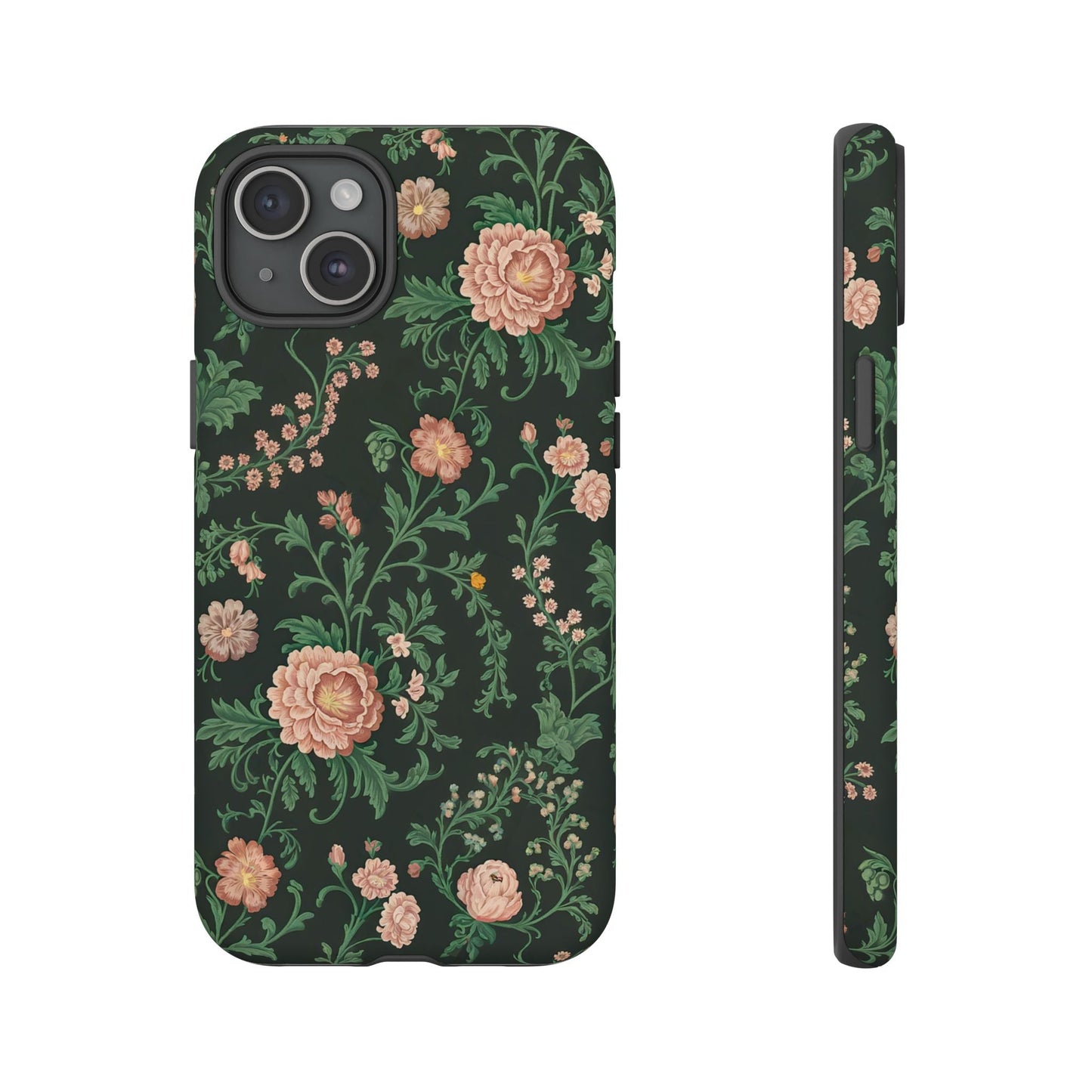 iphone case Vintage Bloom Noir iPhone 15 Plus