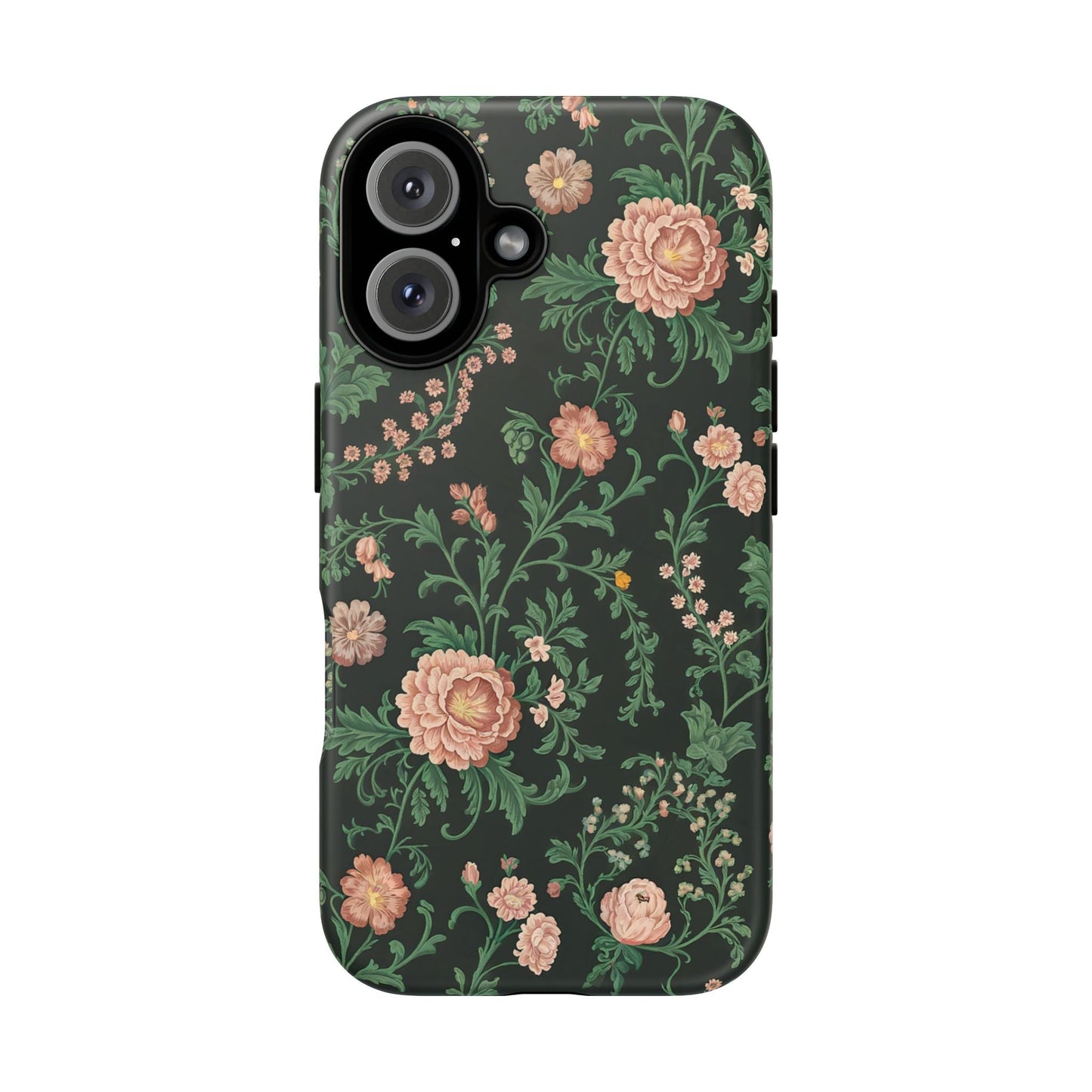 iphone case Vintage Bloom Noir iPhone 16