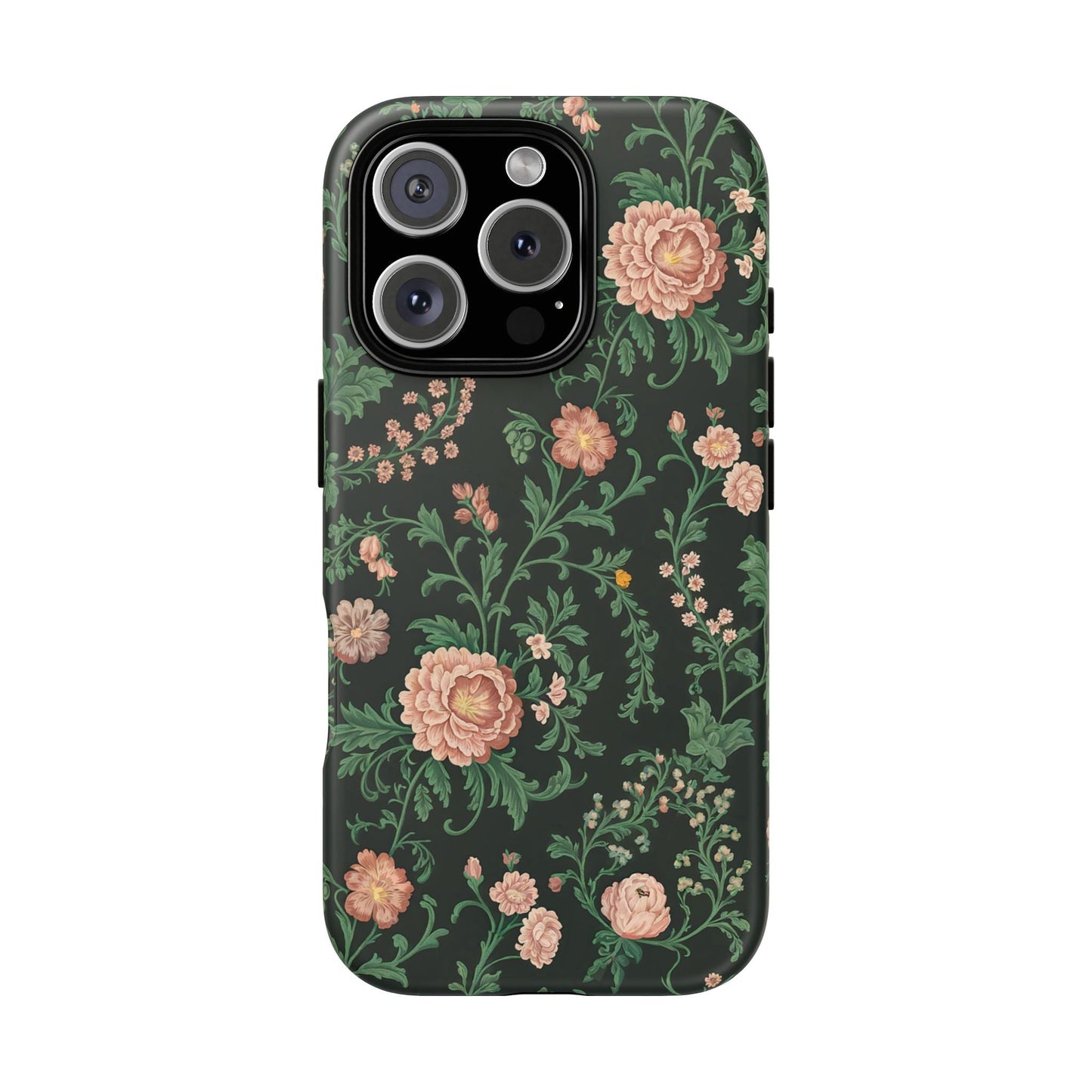 iphone case Vintage Bloom Noir iPhone 16 Pro