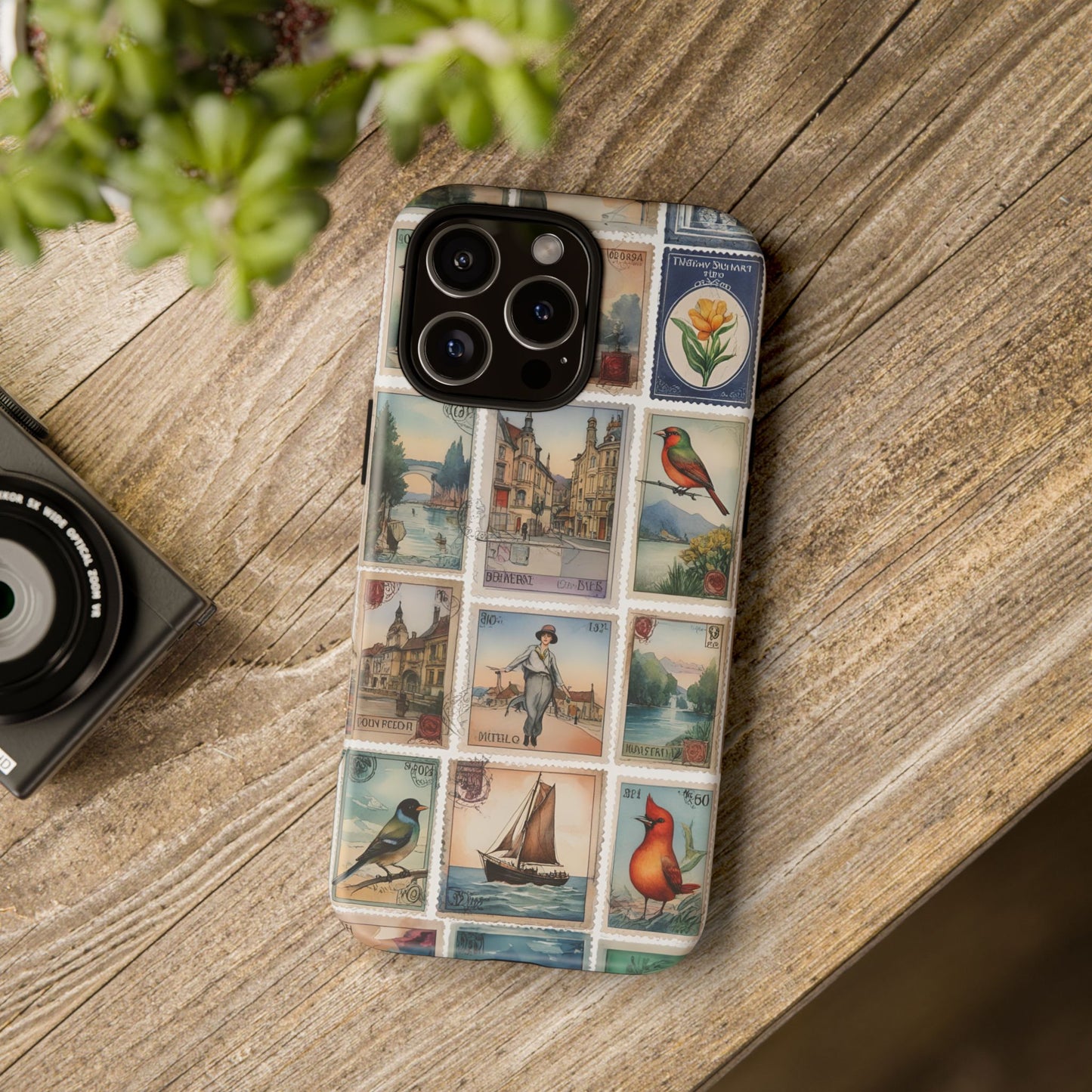 iphone case Vintage European Stamps