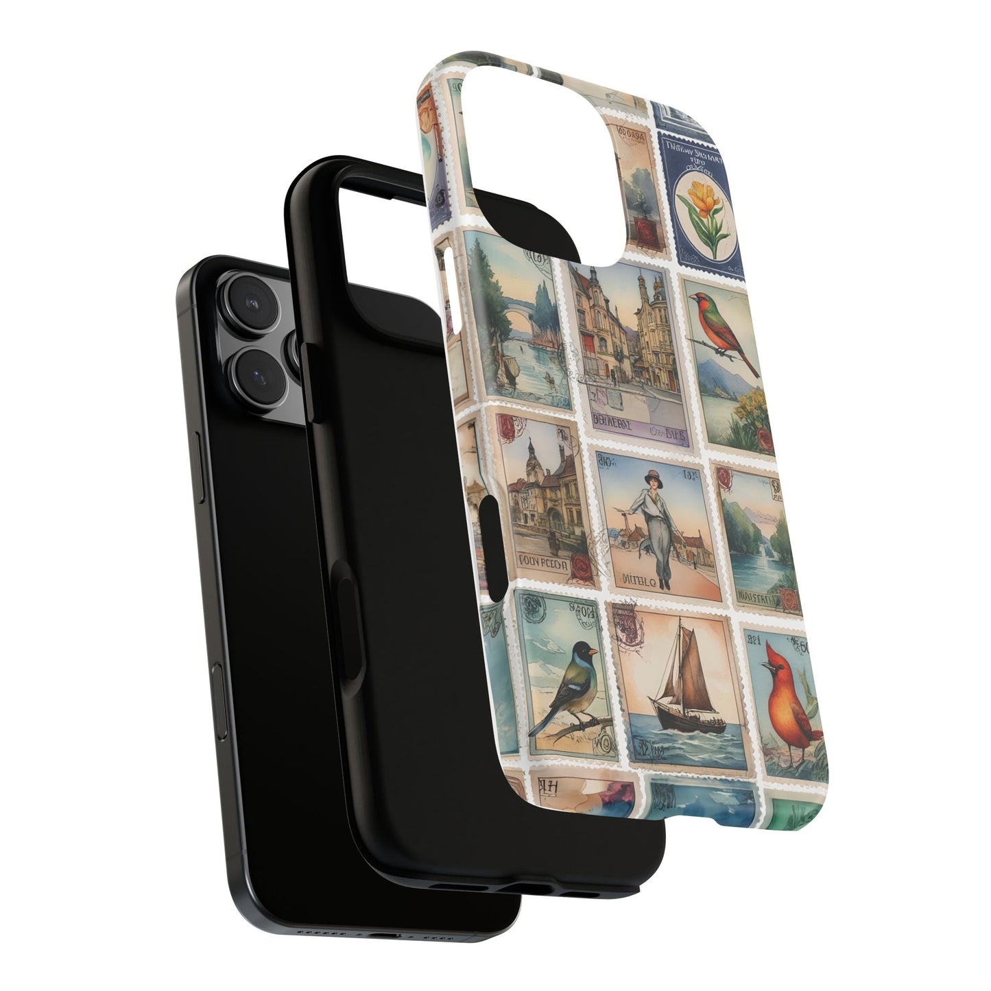 iphone case Vintage European Stamps