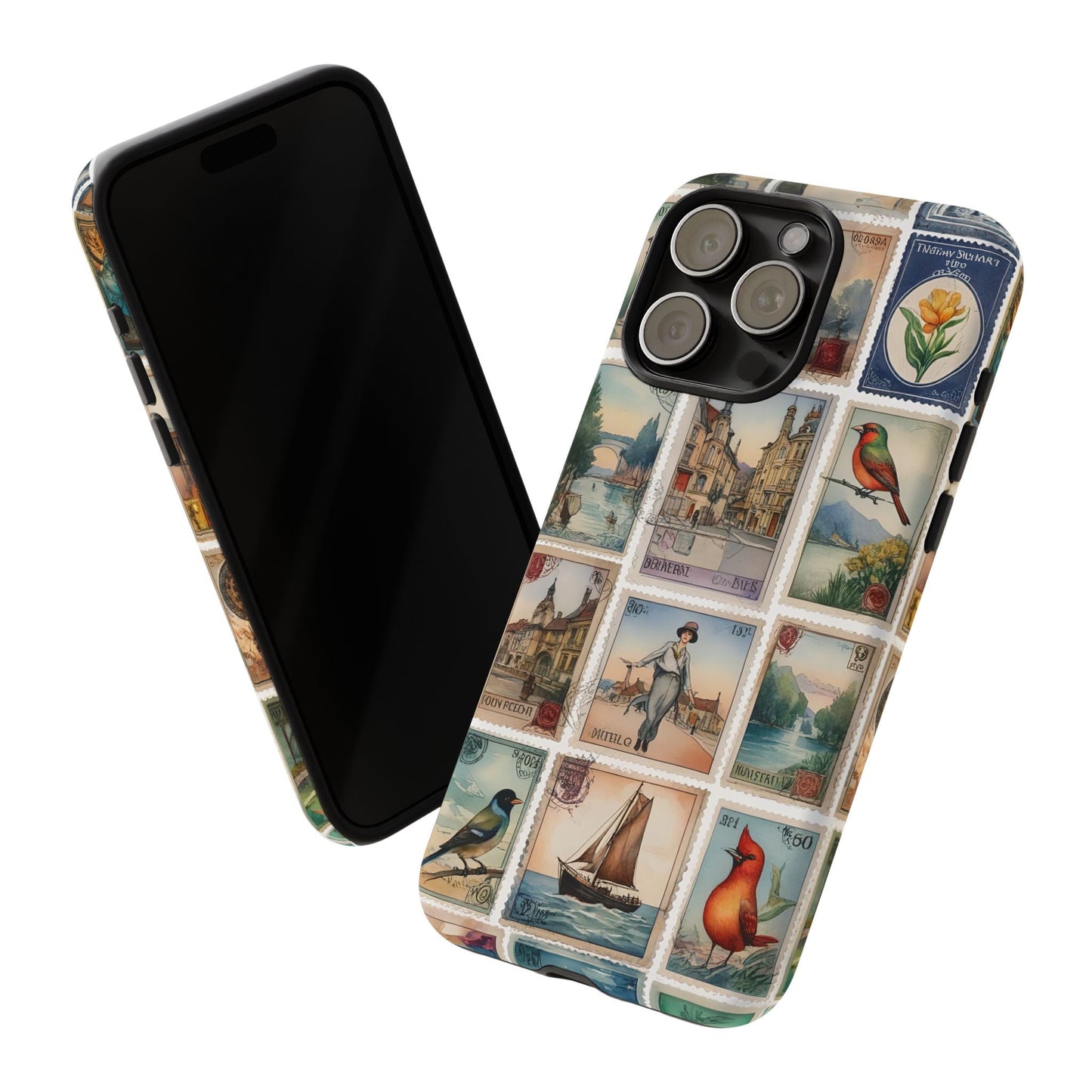 iphone case Vintage European Stamps