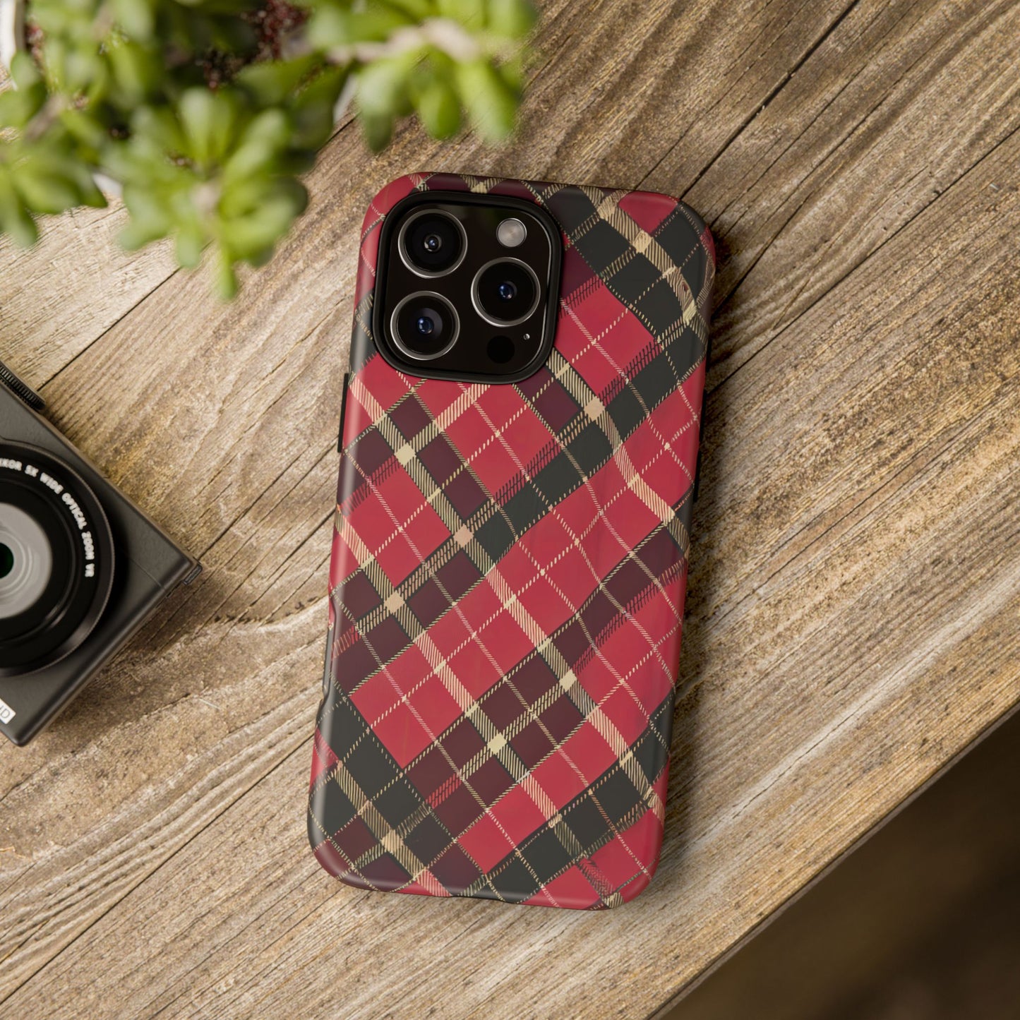 iphone case Vintage Plaid Blanket