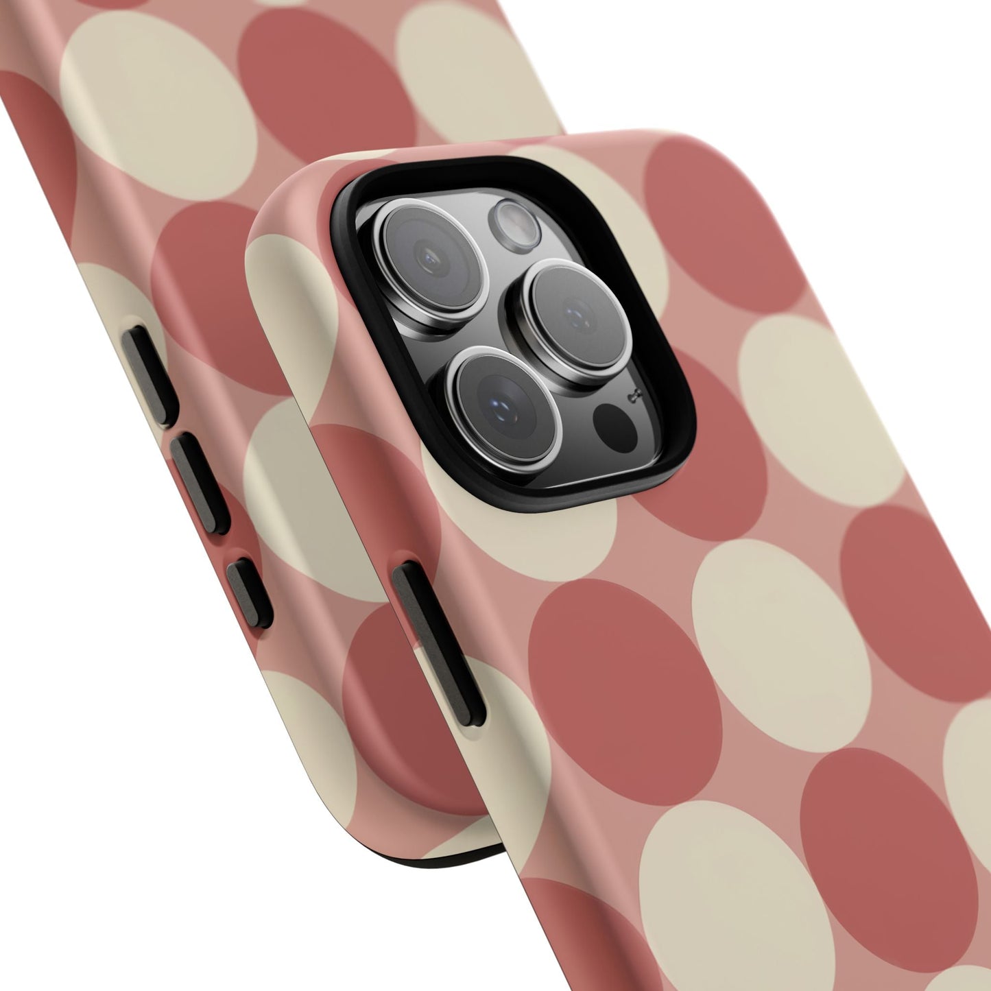 iphone case Vintage Rose Polka Dot
