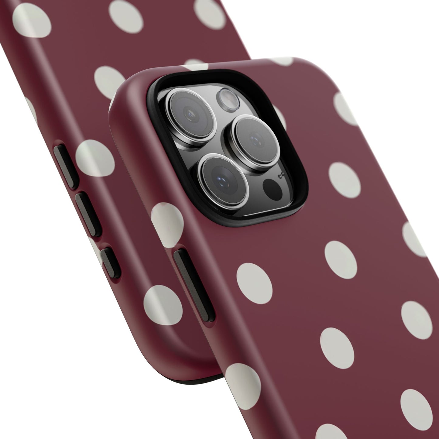 iphone case Vintage Wine Dots