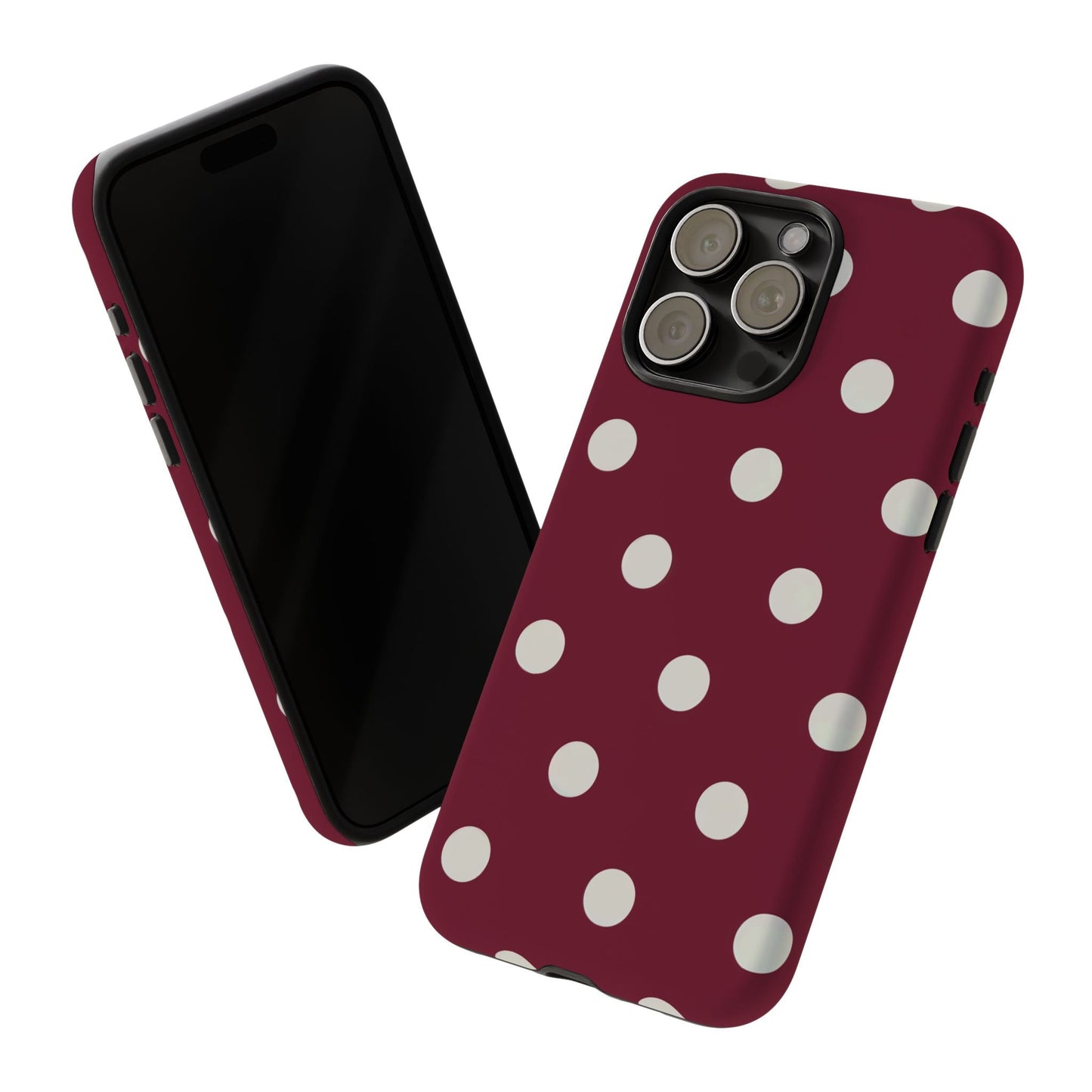 iphone case Vintage Wine Dots