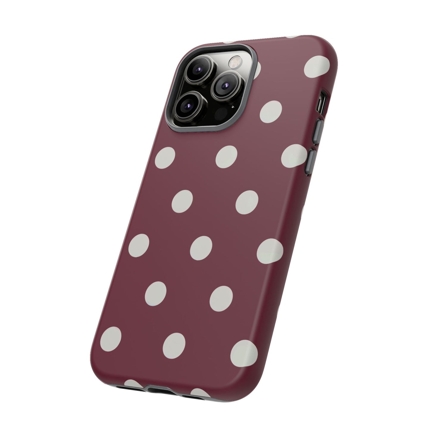 iphone case Vintage Wine Dots