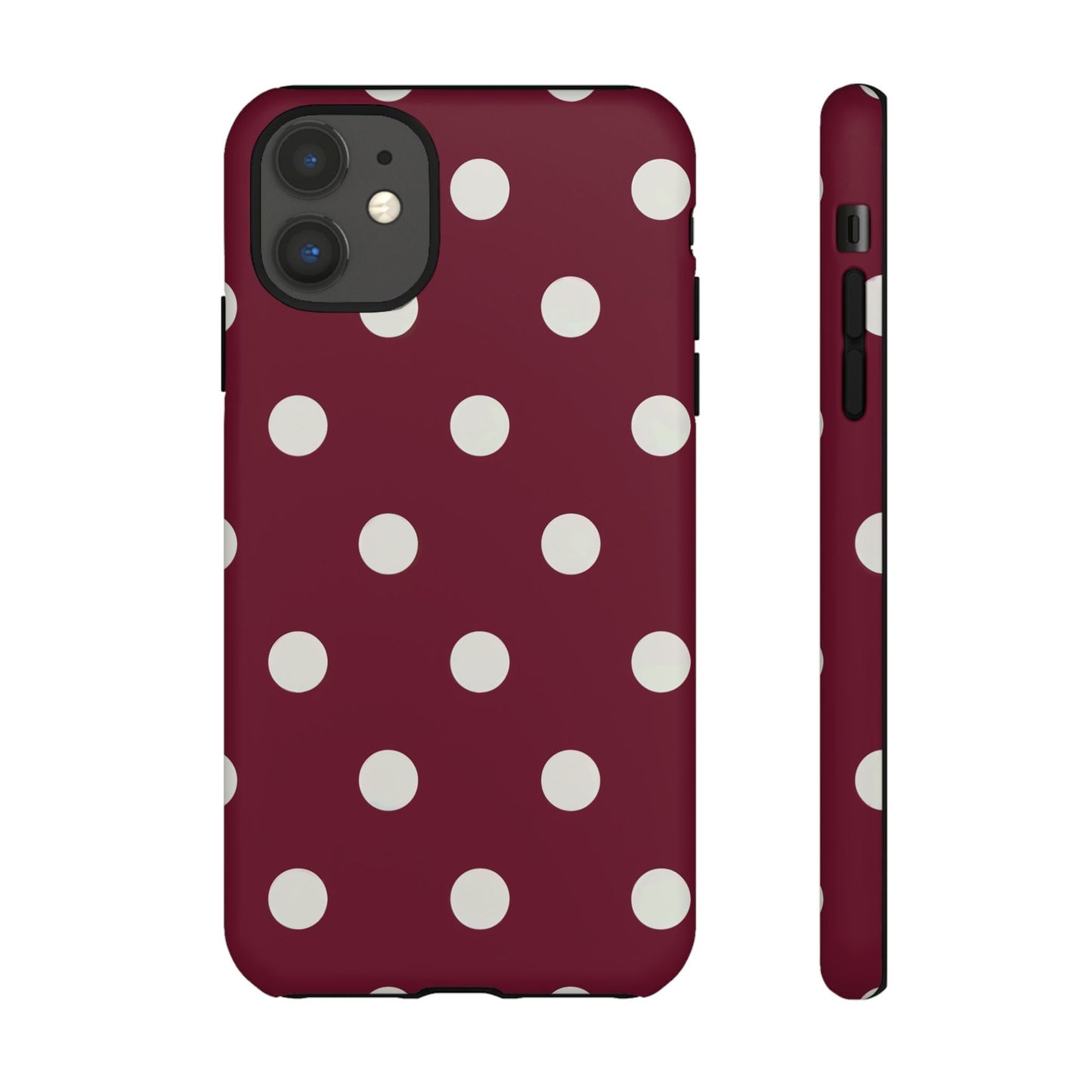 iphone case Vintage Wine Dots iPhone 11