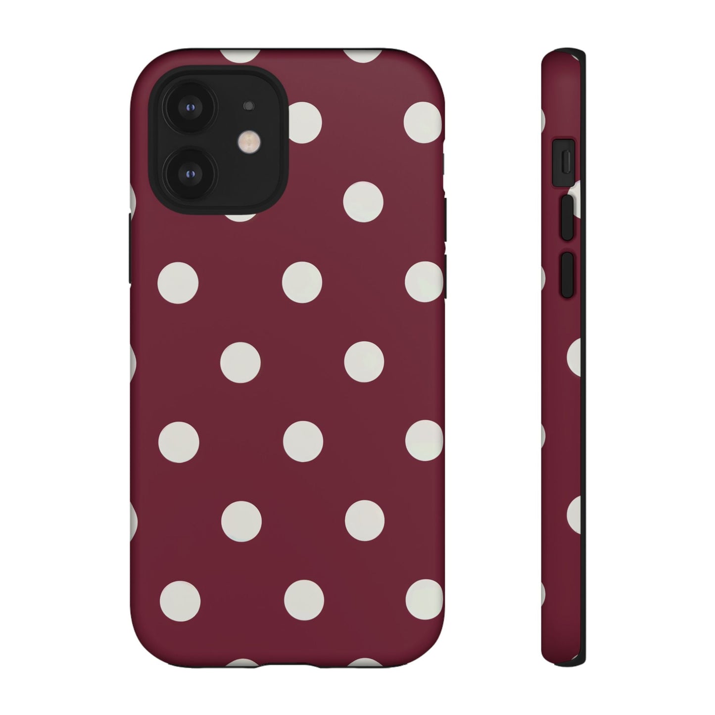 iphone case Vintage Wine Dots iPhone 12