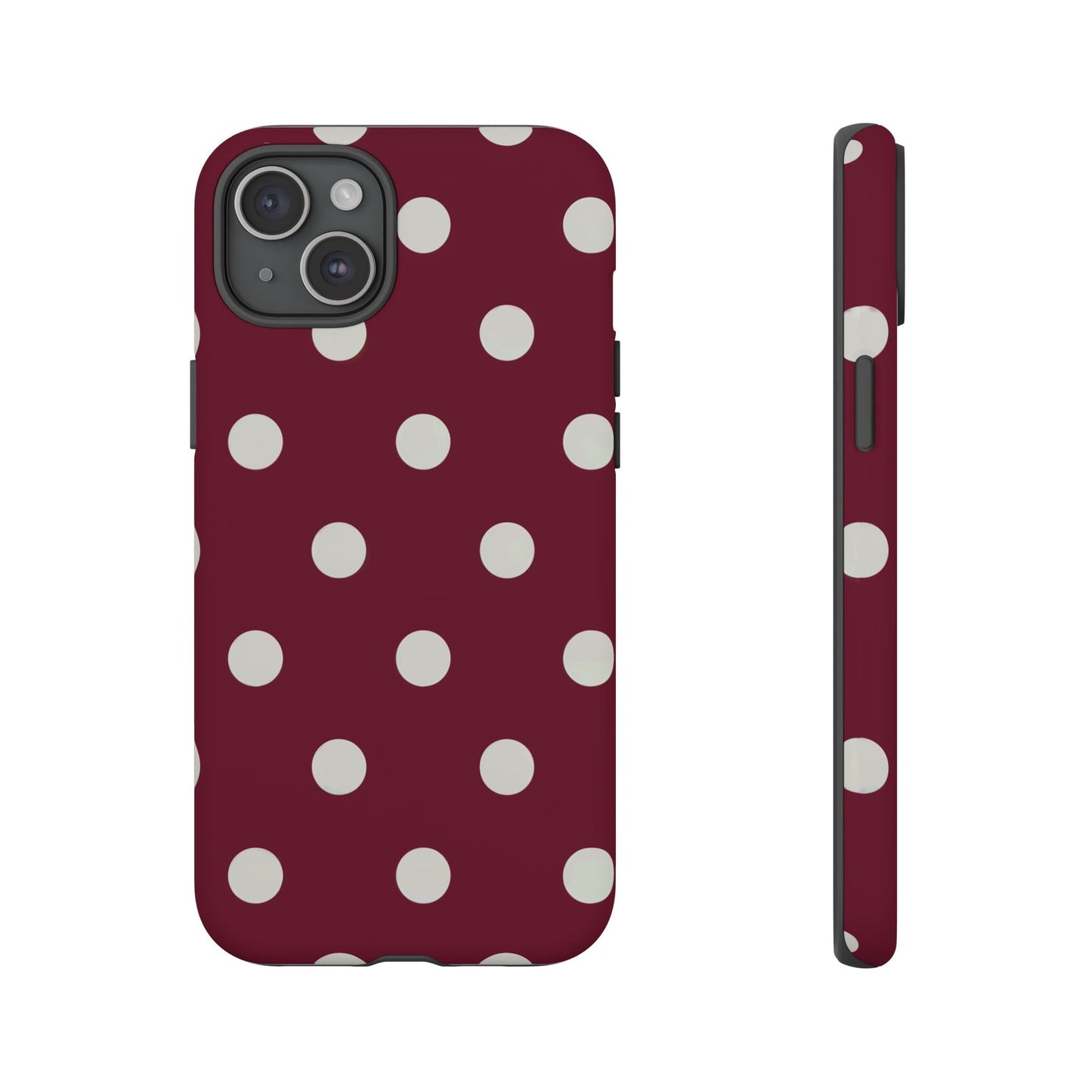 iphone case Vintage Wine Dots iPhone 15 Plus