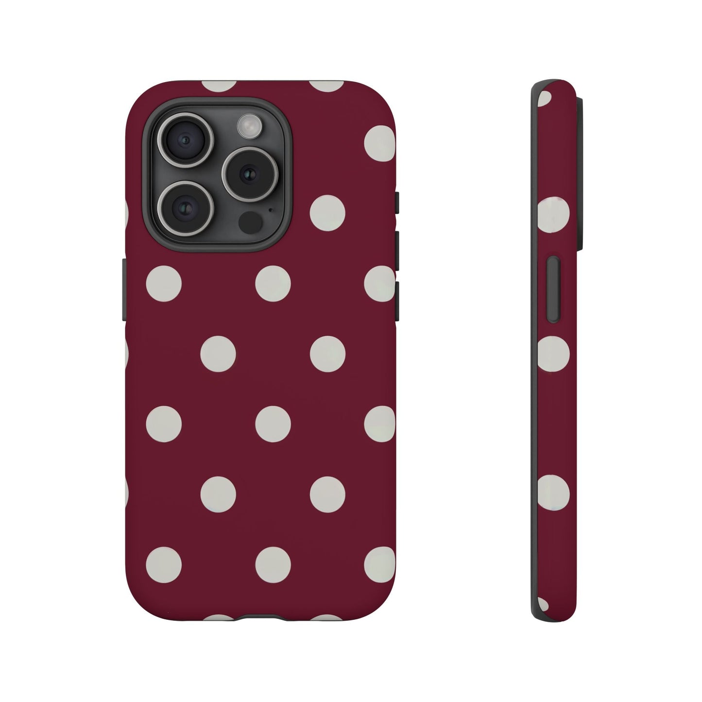 iphone case Vintage Wine Dots iPhone 15 Pro