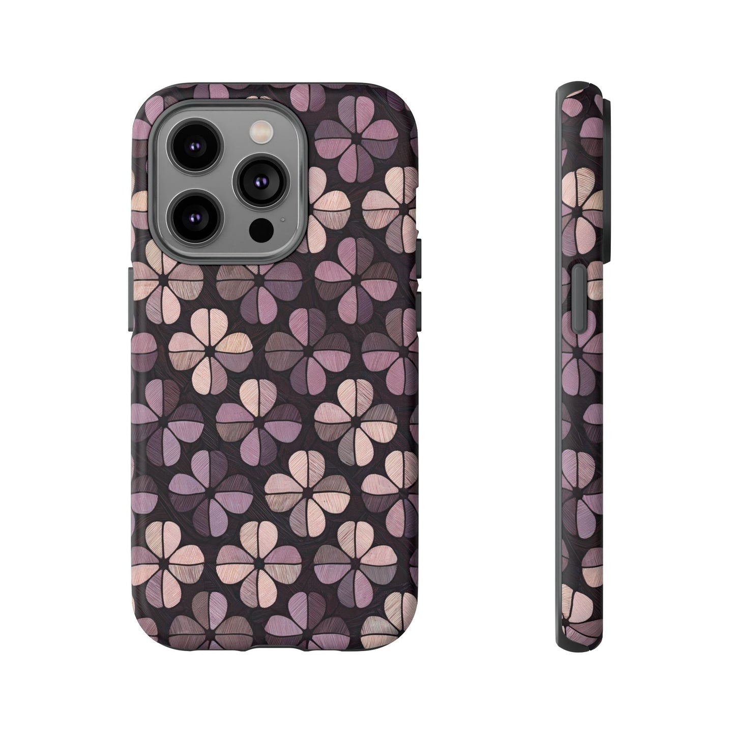 iphone case Violet Blossom Mosaic iPhone 14 Pro
