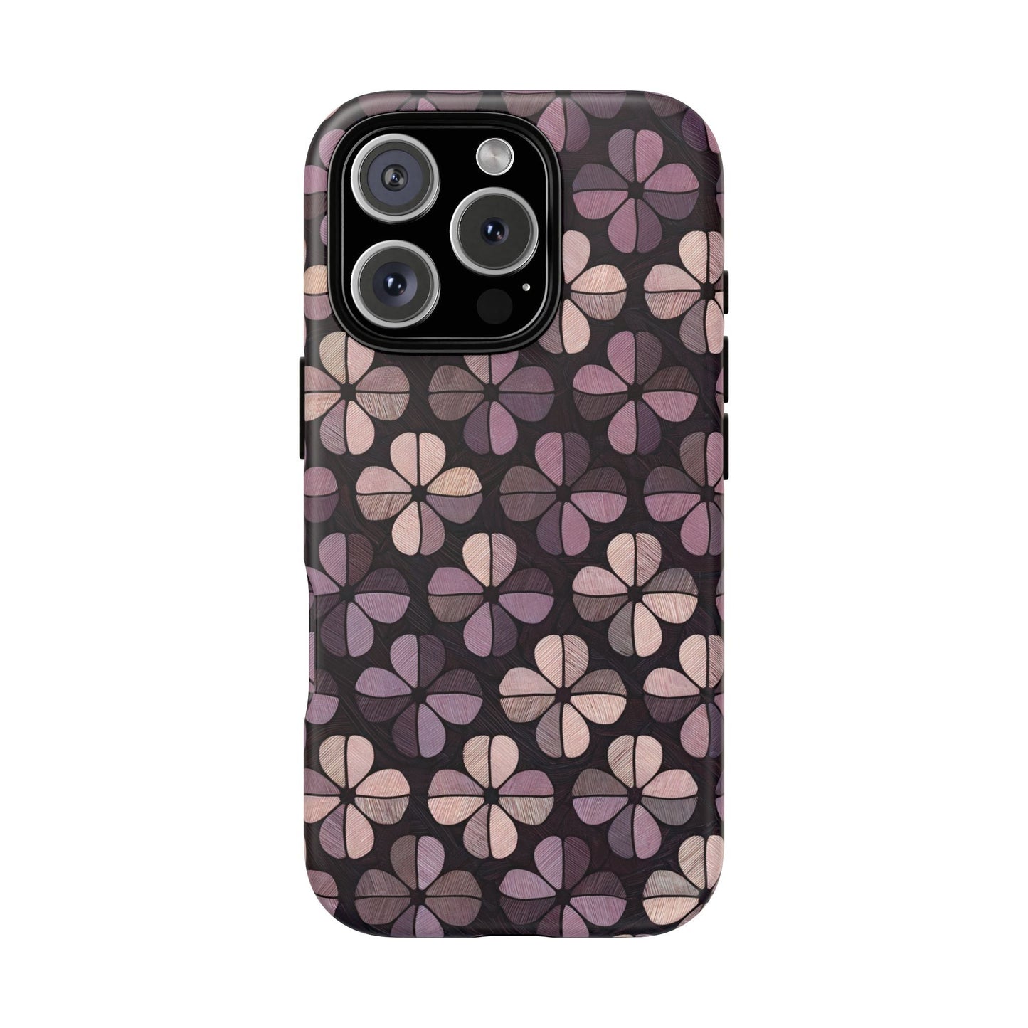 iphone case Violet Blossom Mosaic iPhone 16 Pro