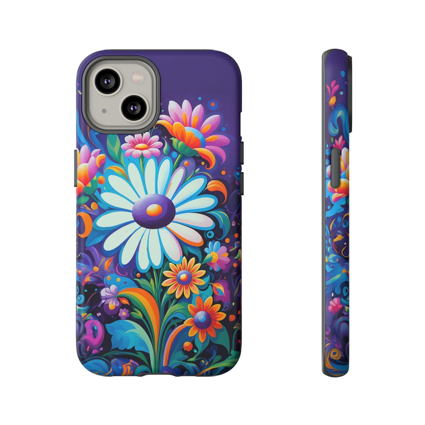 iphone case Violet Daisy Dreamscape iPhone 14