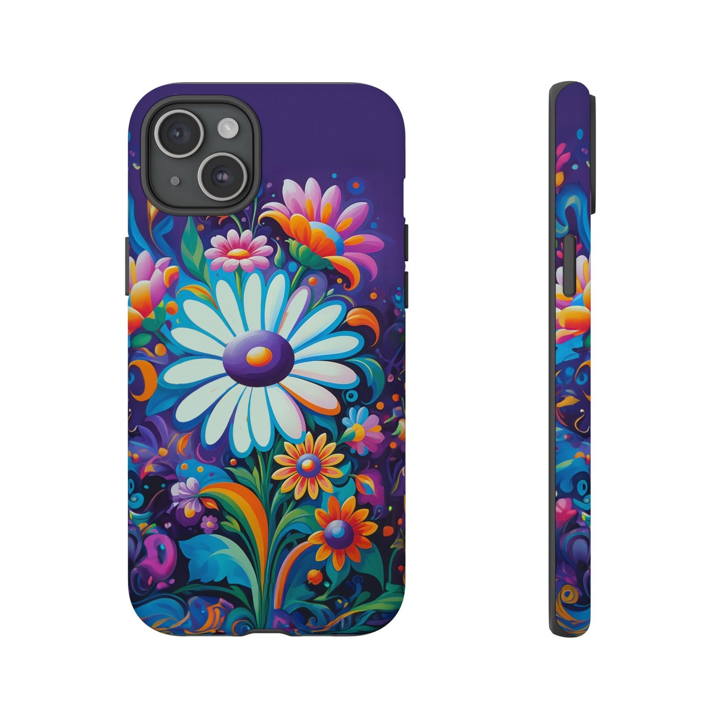 iphone case Violet Daisy Dreamscape iPhone 15 Plus