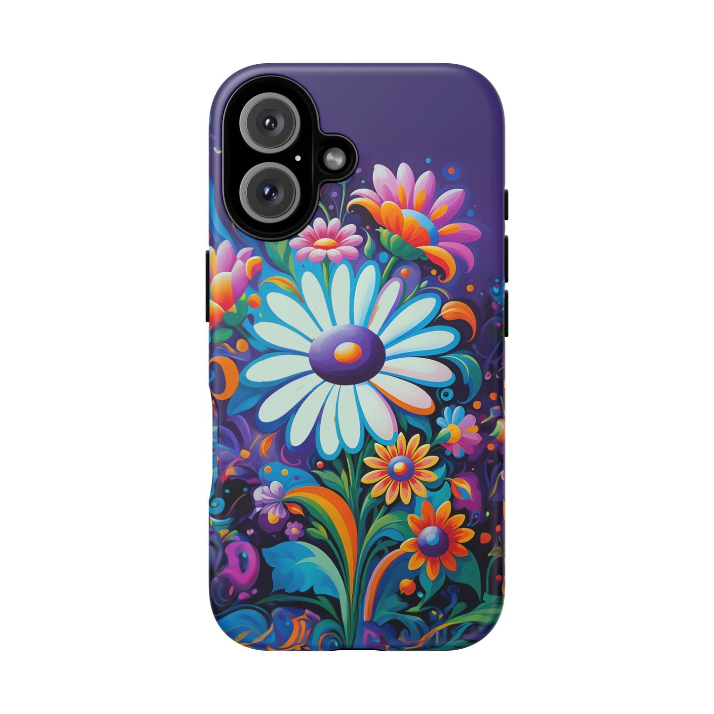 iphone case Violet Daisy Dreamscape iPhone 16