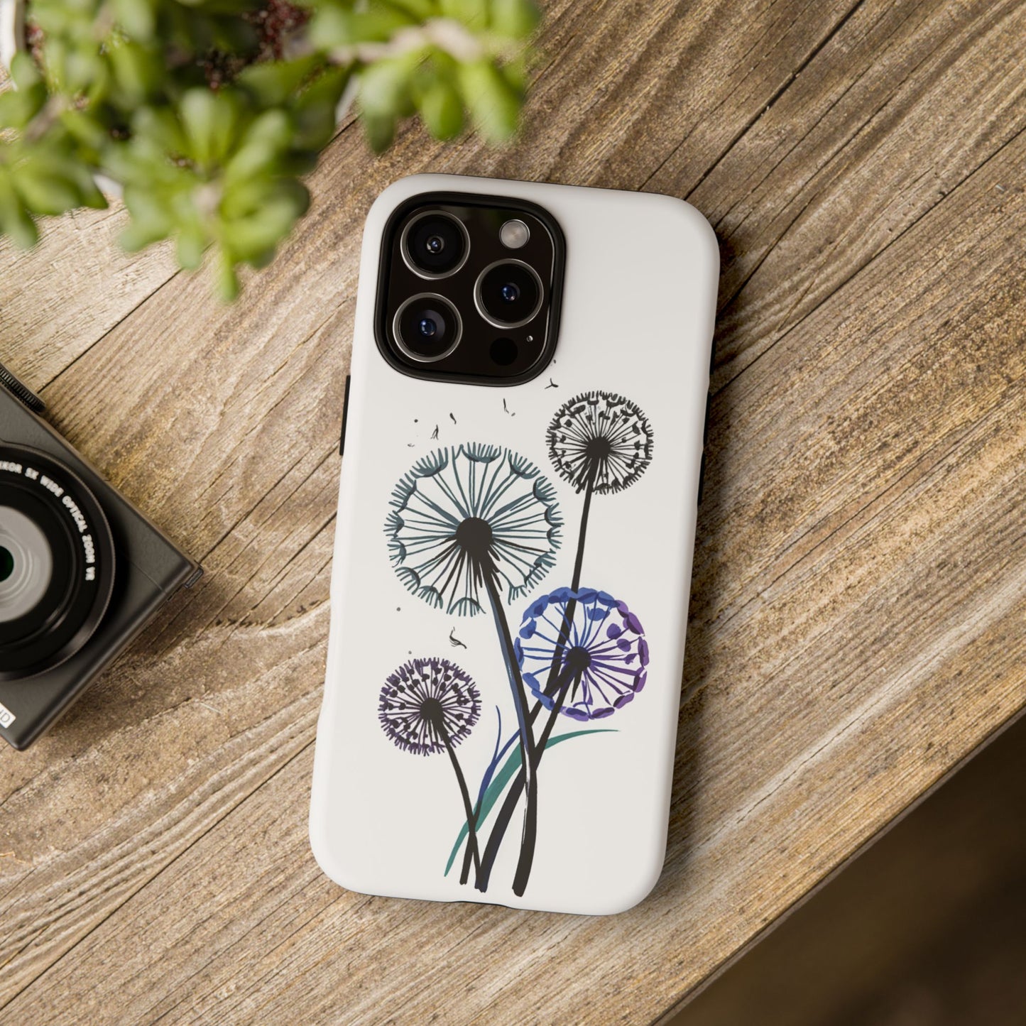 iphone case Watercolor Dandelions