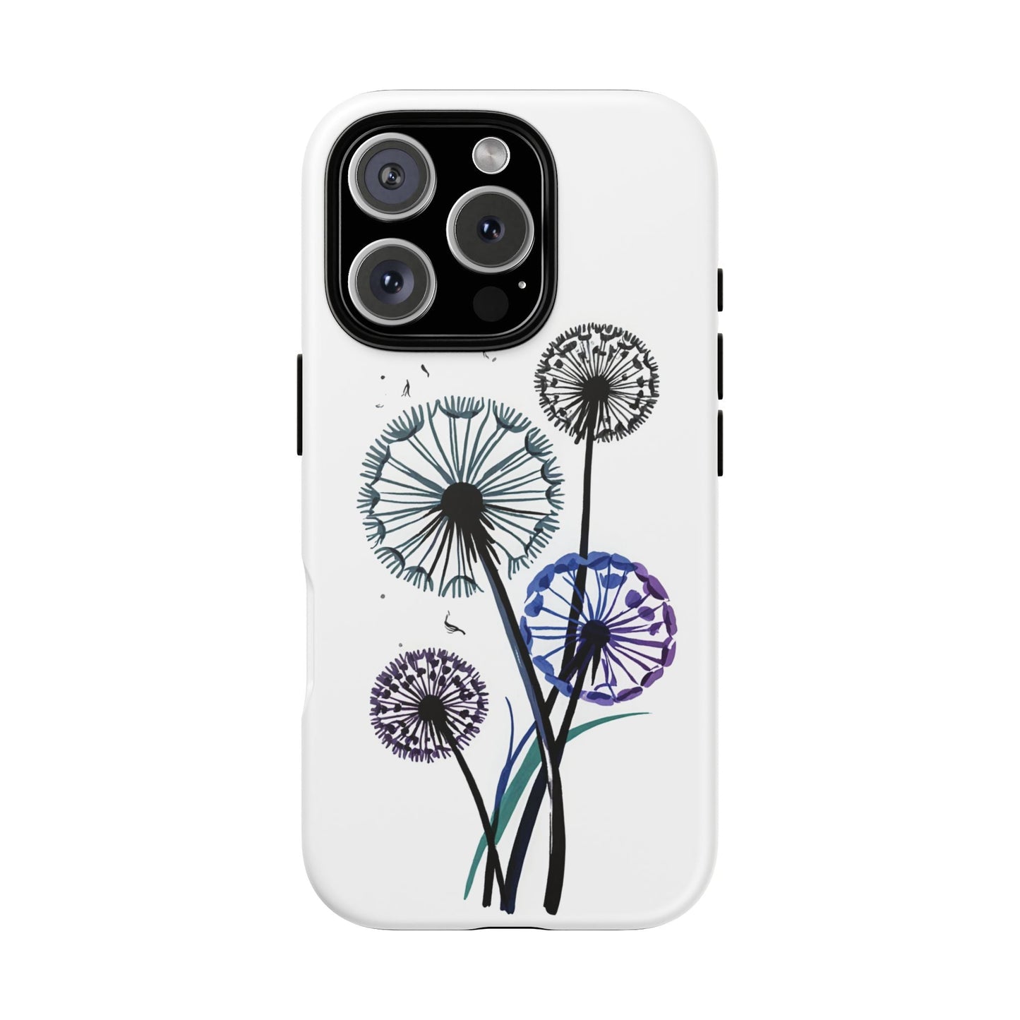 iphone case Watercolor Dandelions iPhone 16 Pro