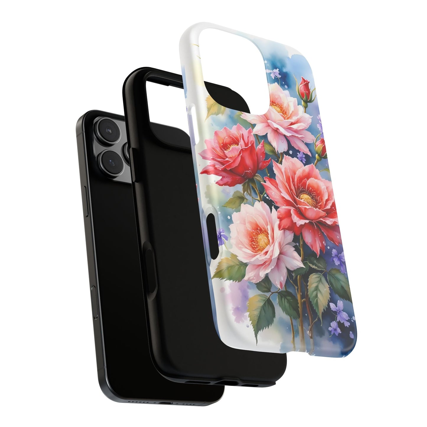 iphone case Watercolor Rose Garden
