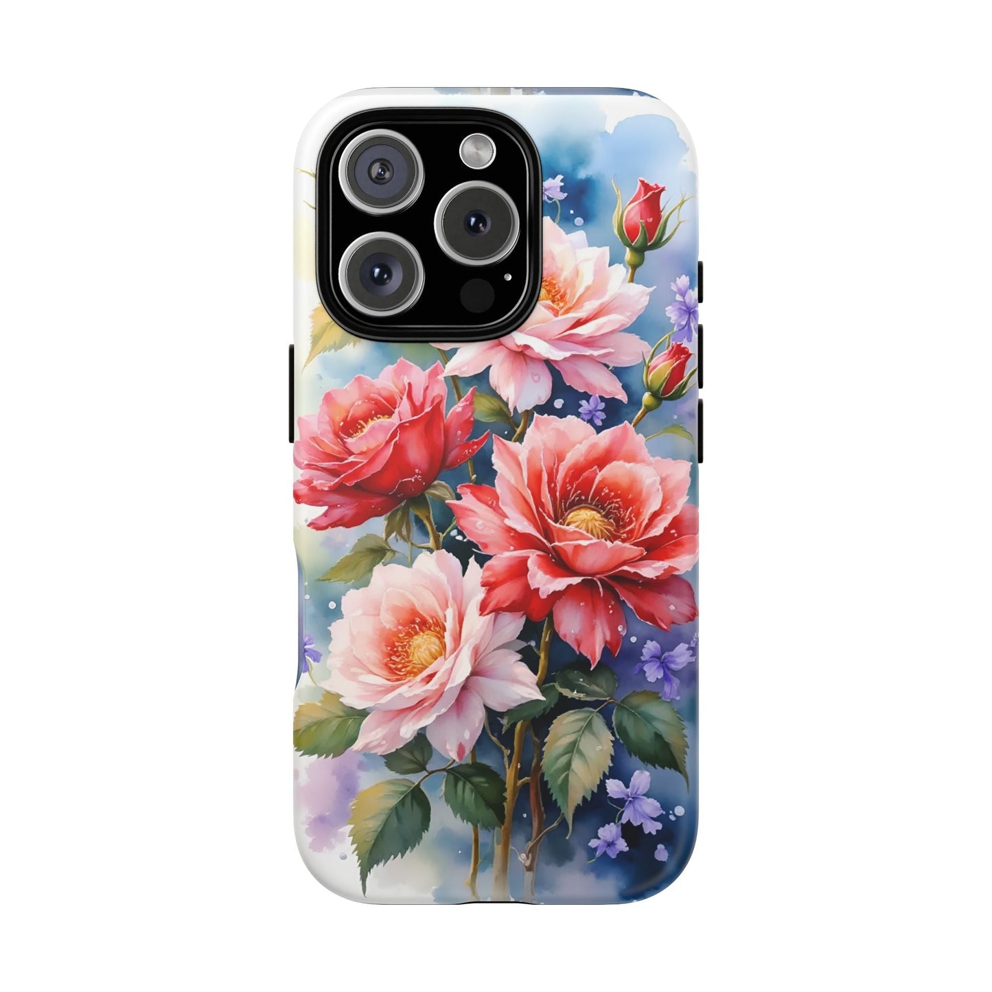 iphone case Watercolor Rose Garden iPhone 16 Pro