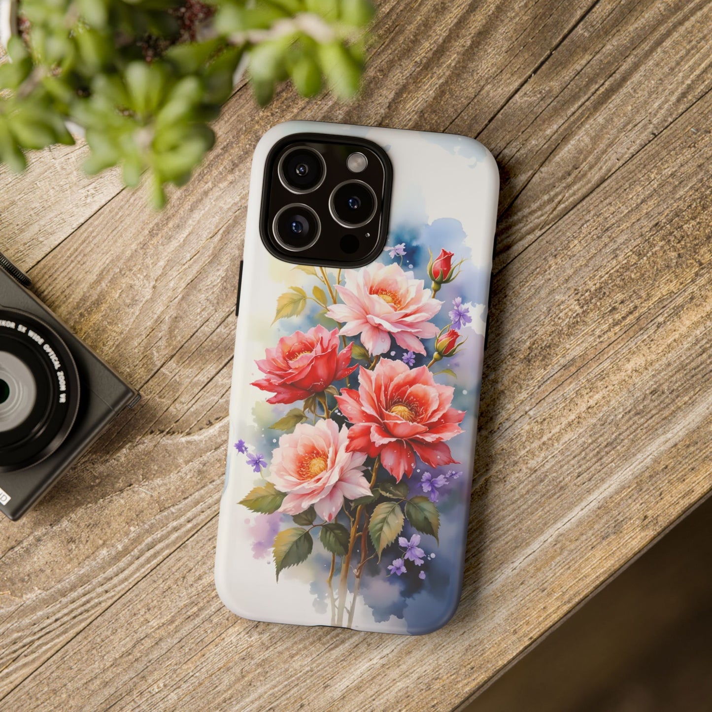 iphone case Watercolor Rose Symphony