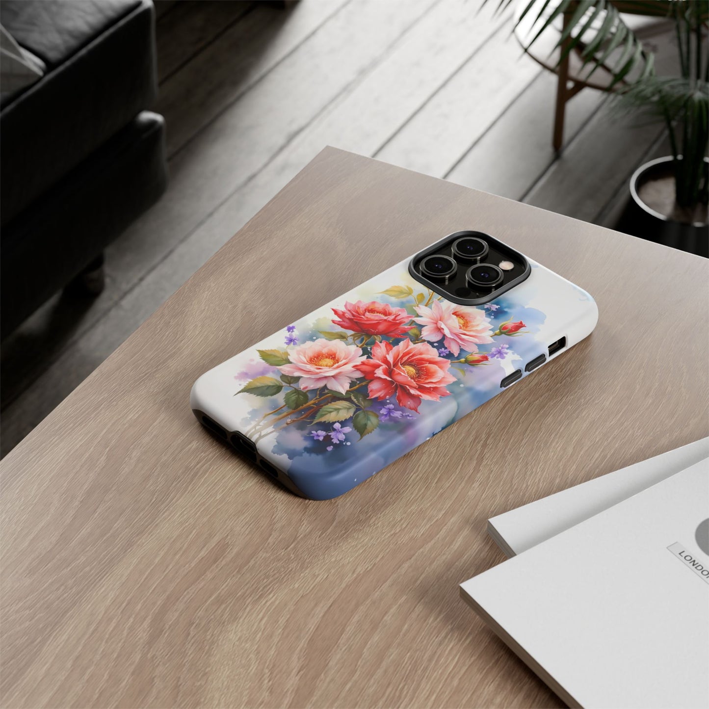 iphone case Watercolor Rose Symphony
