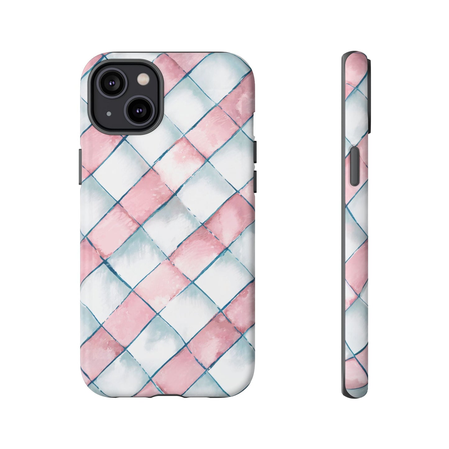 iphone case Whimsical Watercolor Weave iPhone 14 Plus