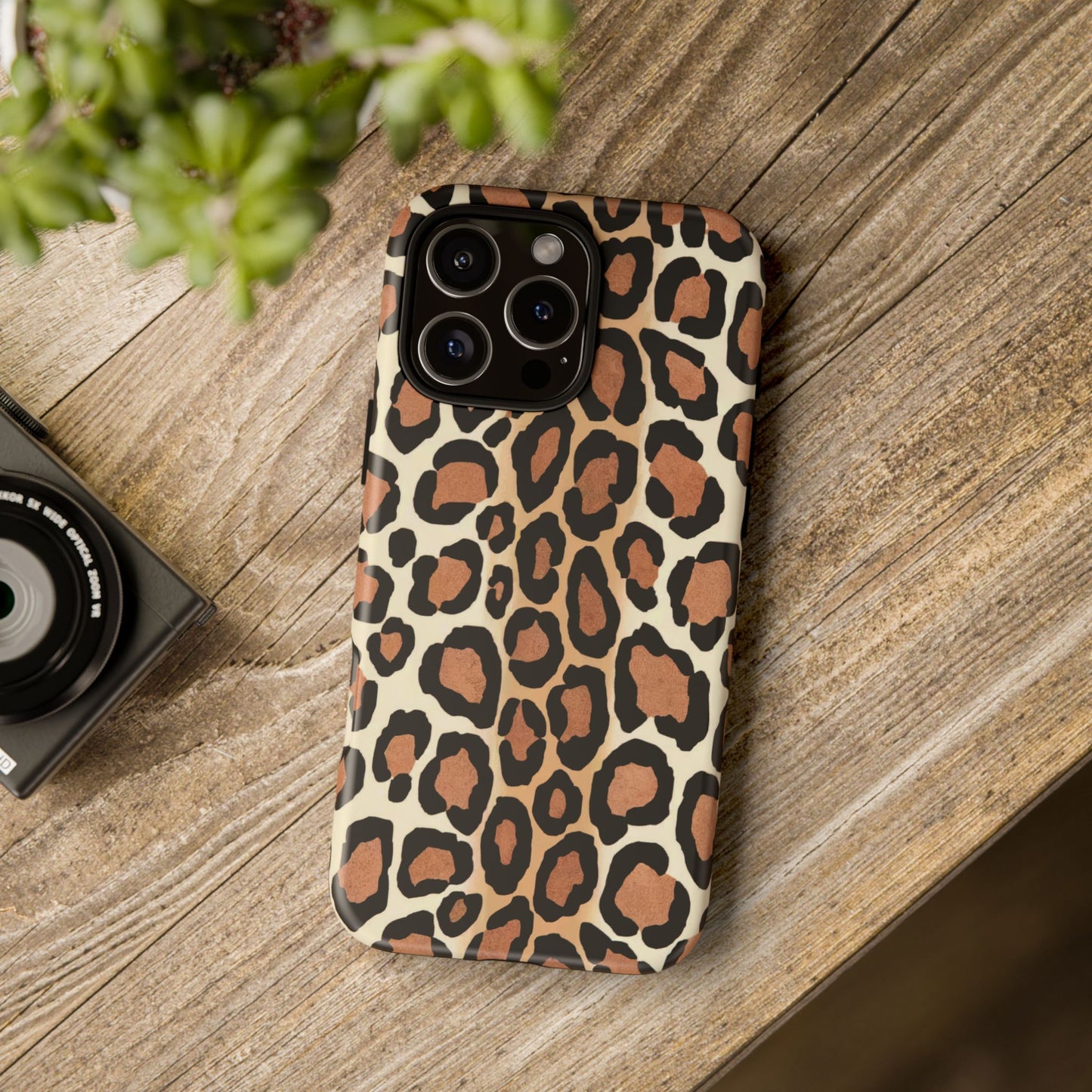 iphone case Wild Jungle Leopard Print