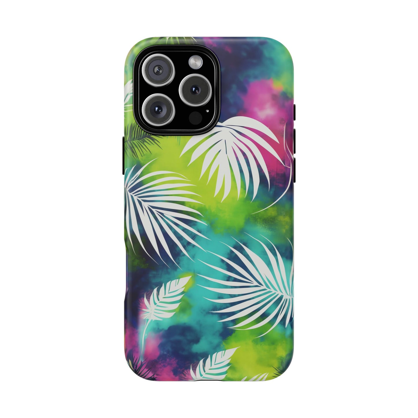 Tropical Tie-Dye Palms