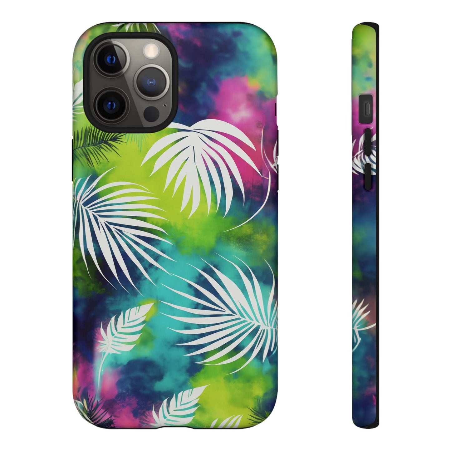 Tropical Tie-Dye Palms