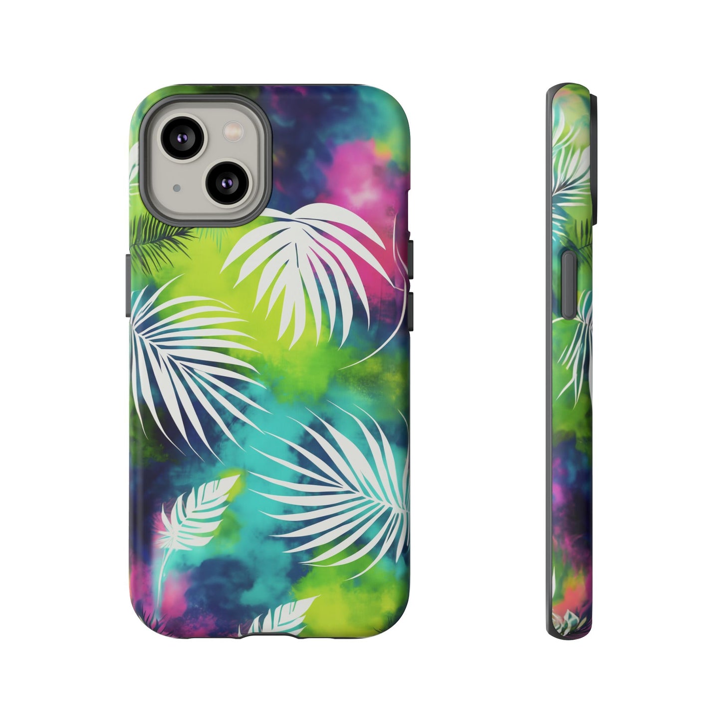 Tropical Tie-Dye Palms