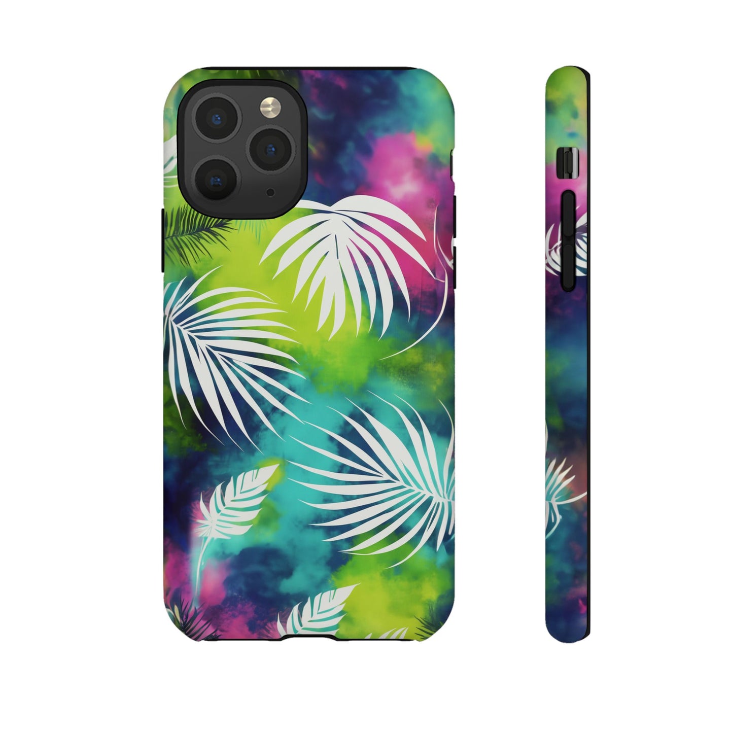 Tropical Tie-Dye Palms