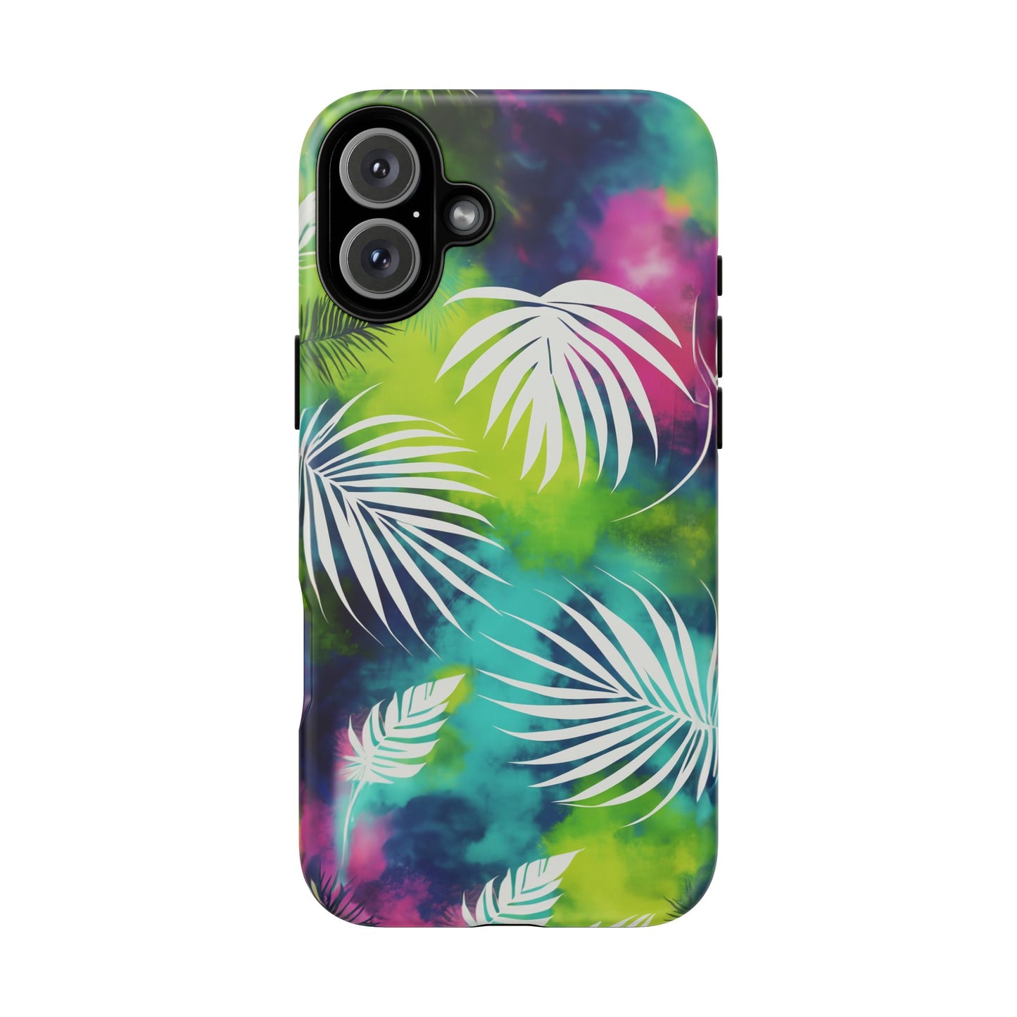 Tropical Tie-Dye Palms