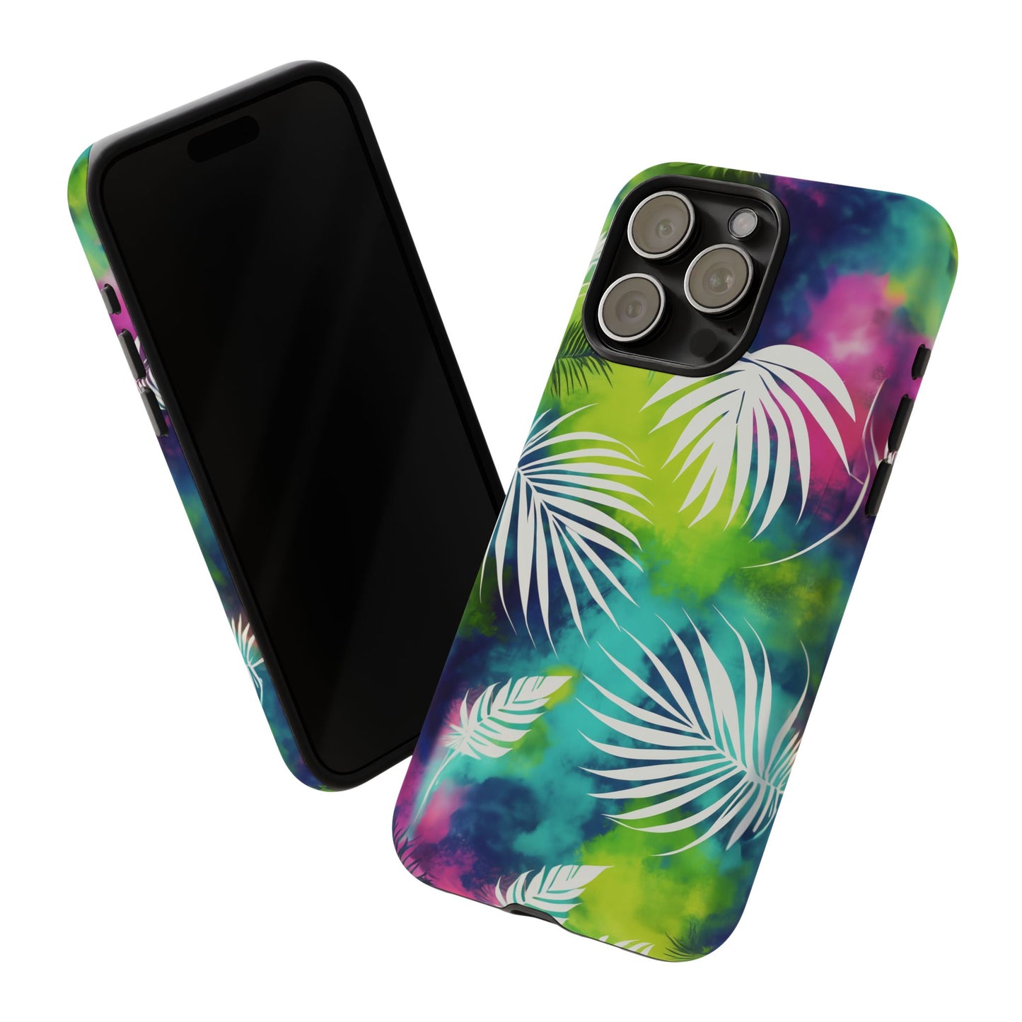 Tropical Tie-Dye Palms