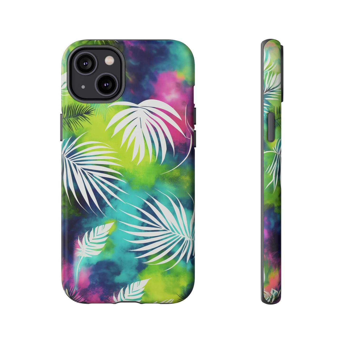 Tropical Tie-Dye Palms