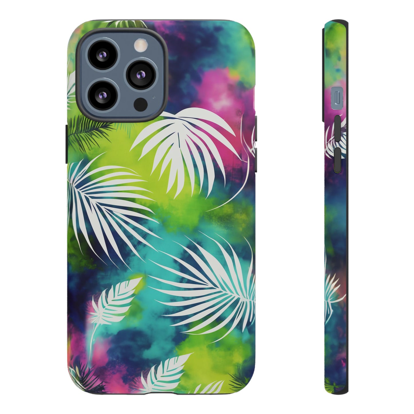 Tropical Tie-Dye Palms