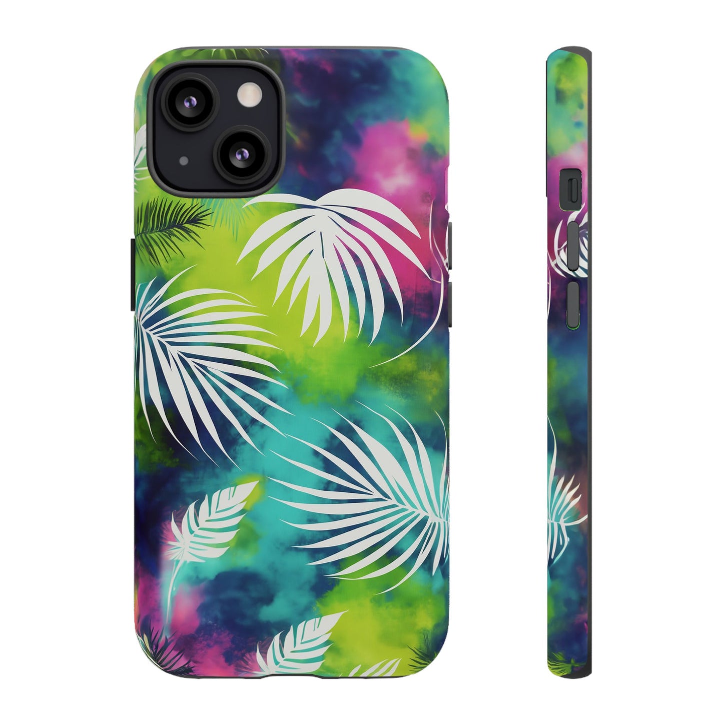 Tropical Tie-Dye Palms