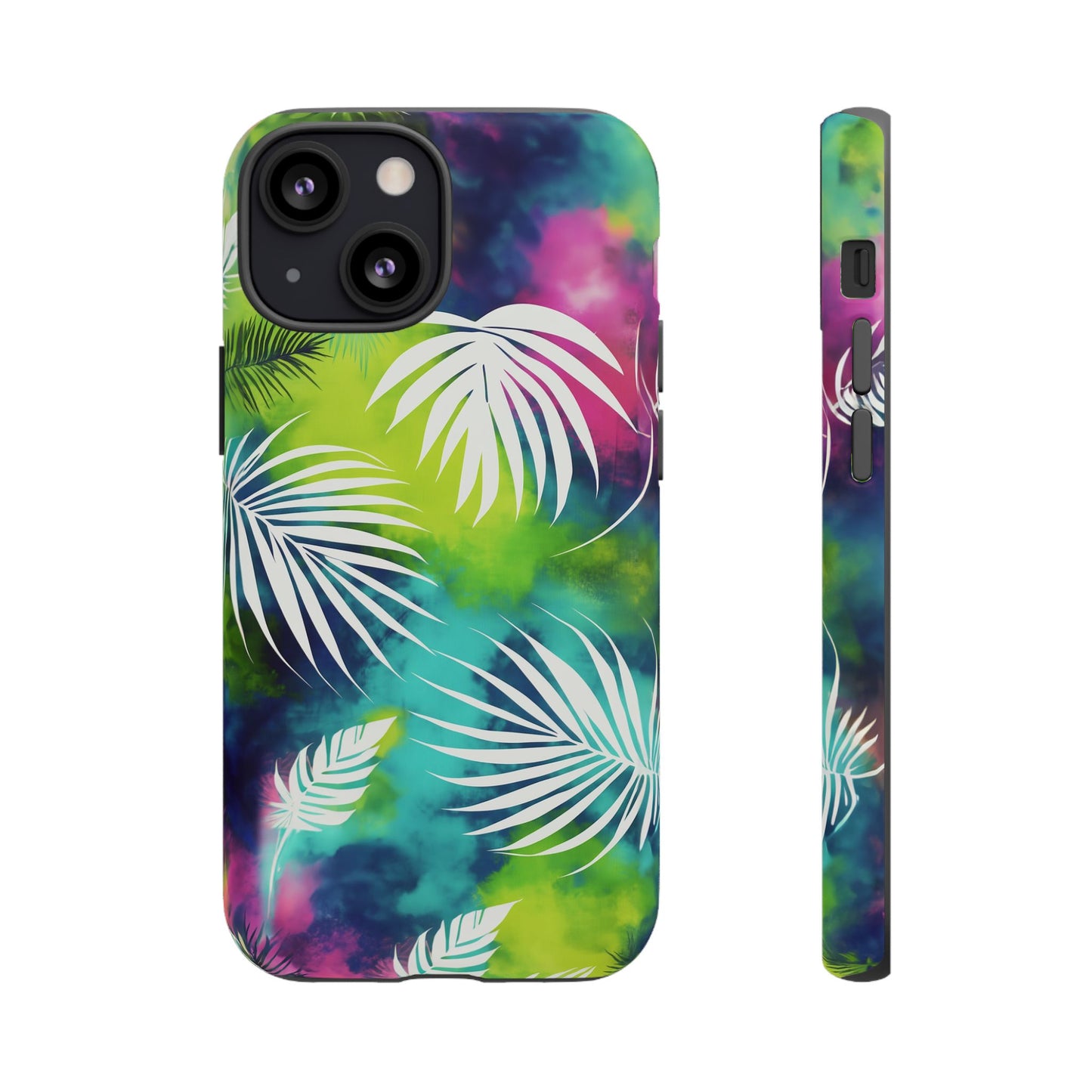 Tropical Tie-Dye Palms