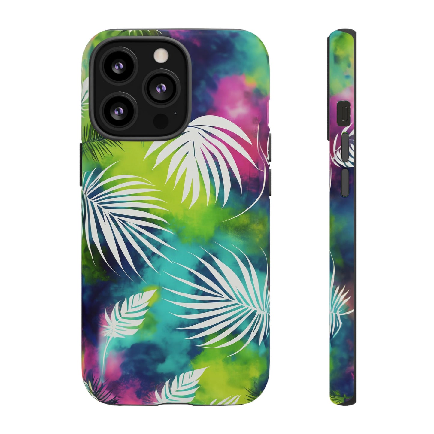 Tropical Tie-Dye Palms