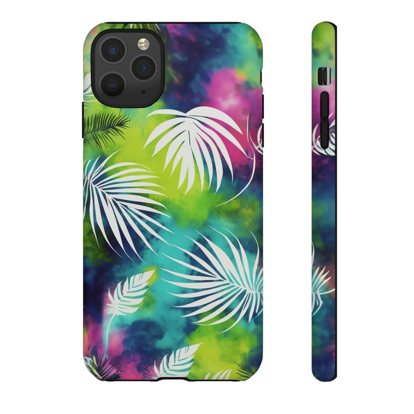 Tropical Tie-Dye Palms