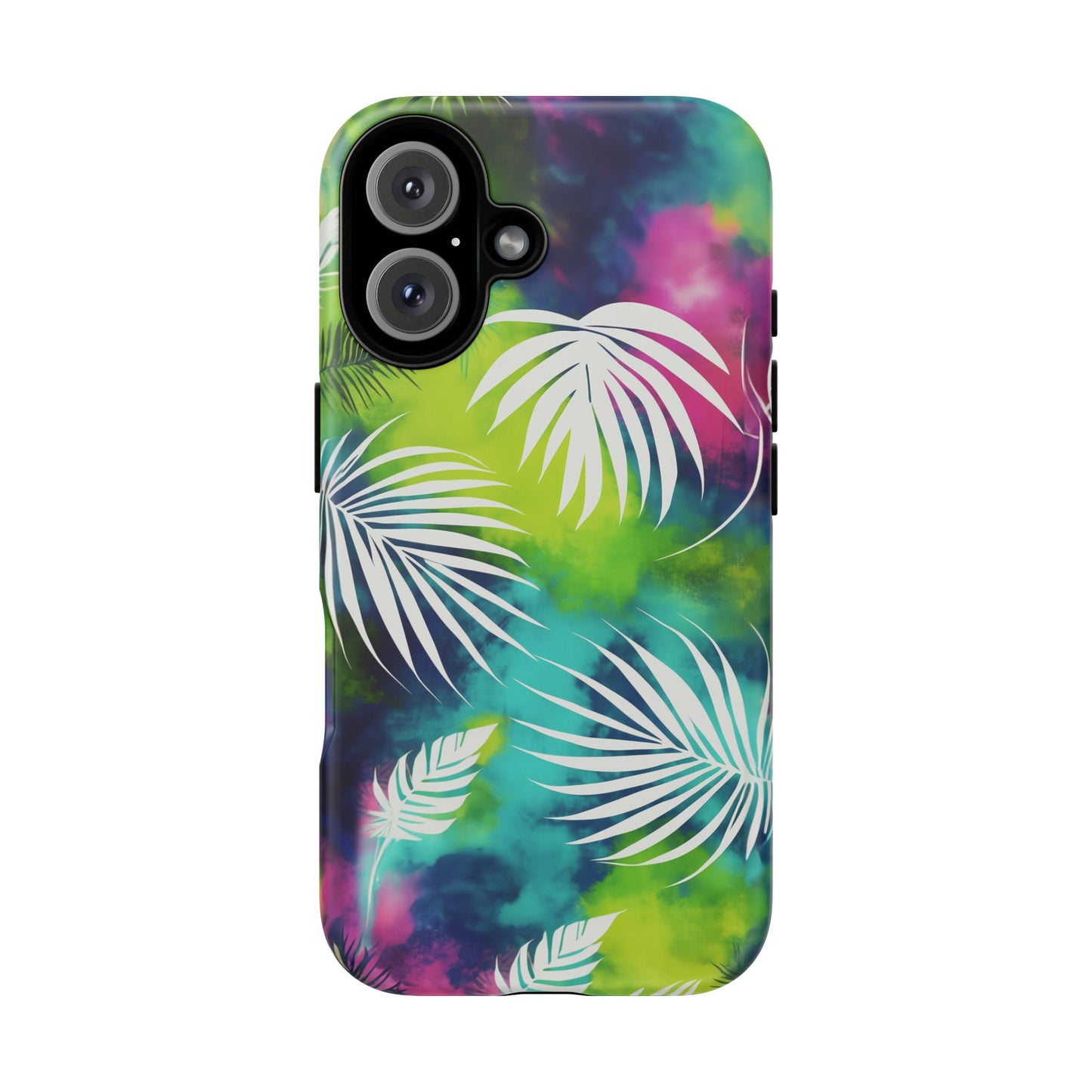 Tropical Tie-Dye Palms