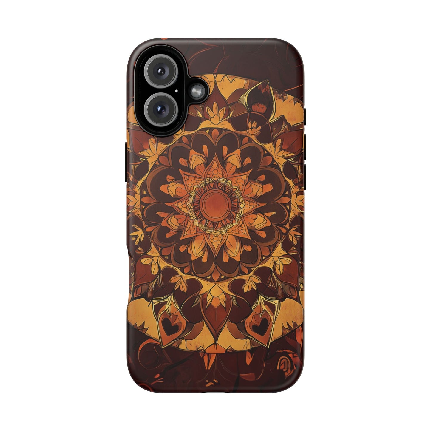 iphone case Amber Mandala iPhone 16 Plus