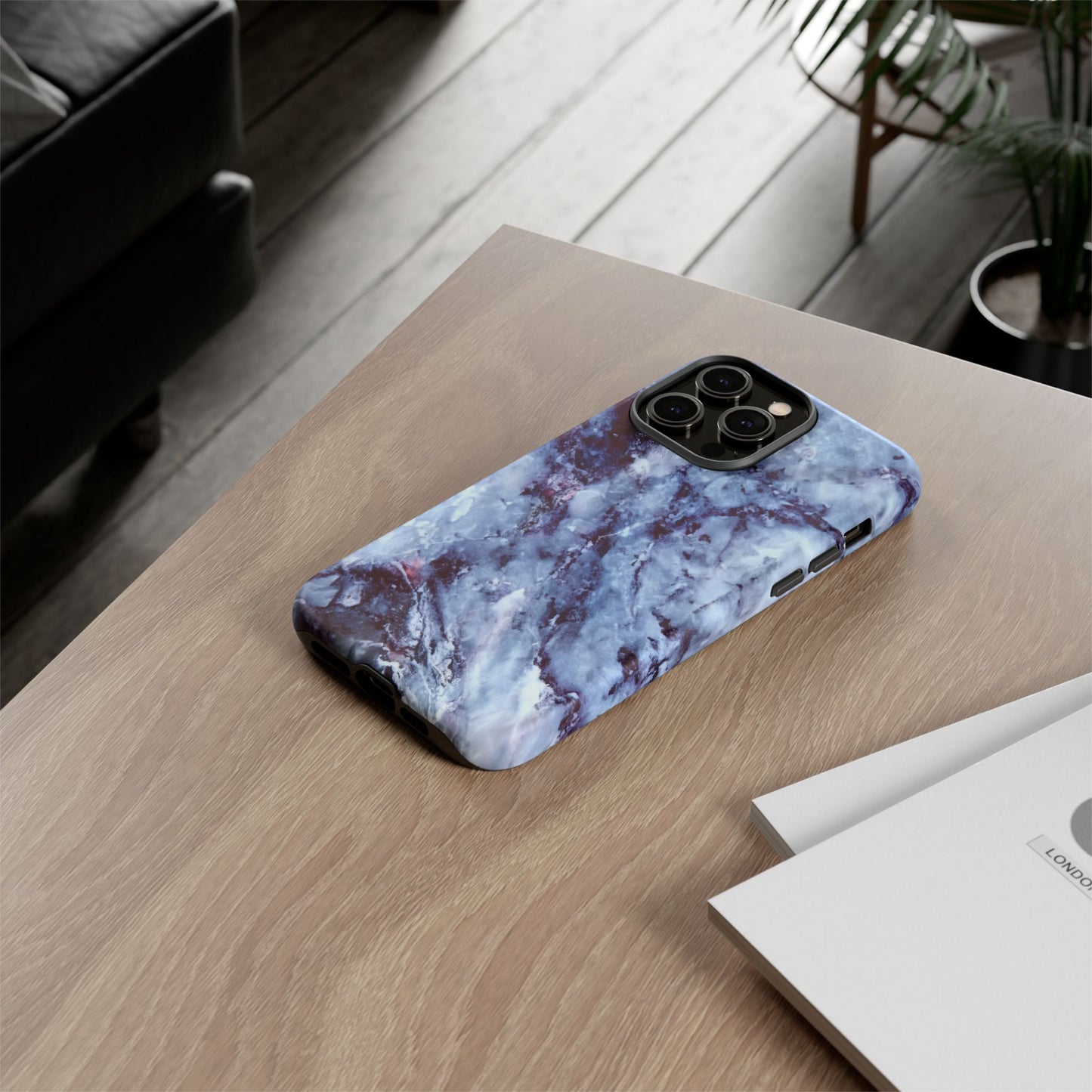 iphone case Amethyst Frost Marble