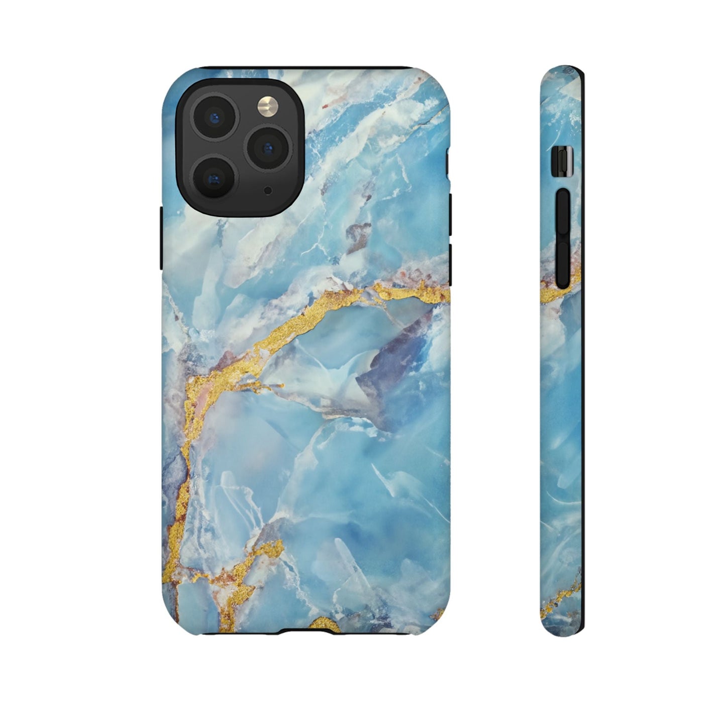 iphone case Azure Gold Marble iPhone 11 Pro