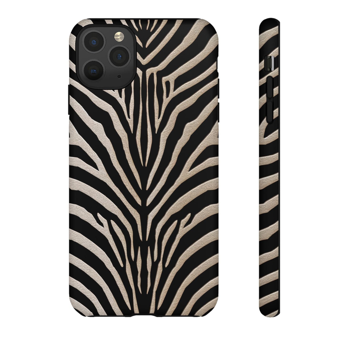 iphone case BACKBURNER Striped Zebra Pattern iPhone 11 Pro Max