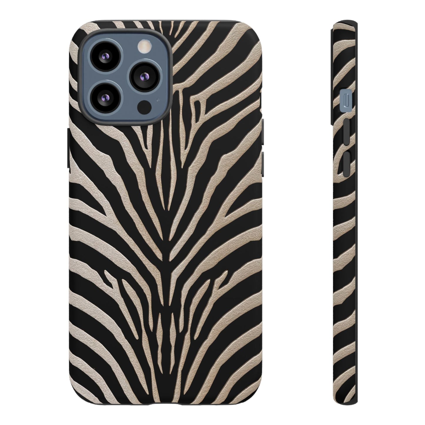 iphone case BACKBURNER Striped Zebra Pattern iPhone 13 Pro Max